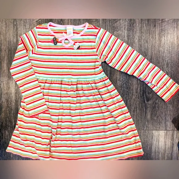 Gymboree Dresses Gymboree Spring Cupcake Striped Knit Dress 8